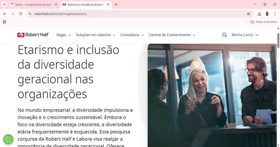 Imagem de Etarismo e inclusão da diversidade geracional nas organizações